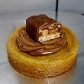 Snickers stuffed cookie