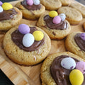 Mini egg stuffed cookies